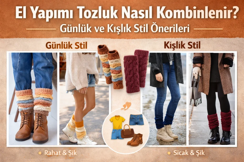 El Yapımı Tozluk Nasıl Kombinlenir? Günlük ve Kışlık Stil Önerileri