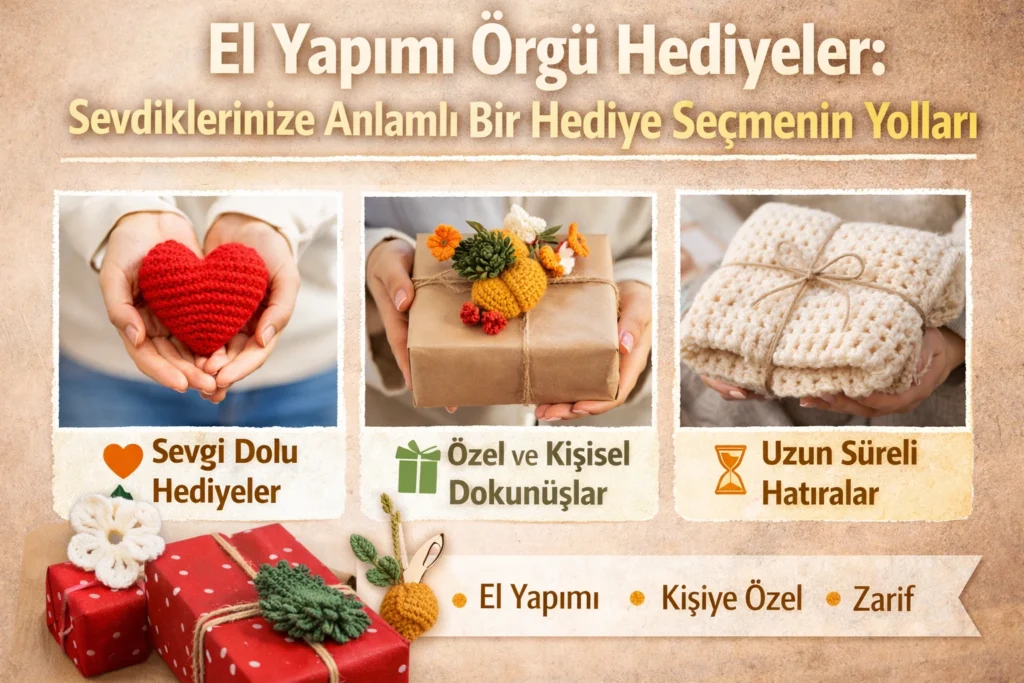 El Yapımı Örgü Hediyeler: Sevdiklerinize Anlamlı Bir Hediye Seçmenin Yolları