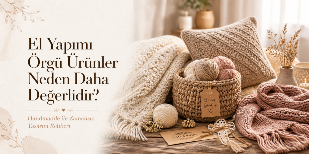 El Yapımı Örgü Ürünler Neden Daha Değerlidir?