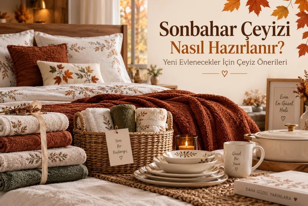 2026 Sonbahar Çeyiz Trendleri: Doğal, Sade ve El Yapımı Ürünler